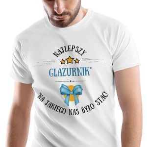 T-Shirt Męski Dla Glazurnika Koszulka L Prezent