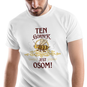 T-Shirt Męski Dla Górnika Koszulka XL Prezent