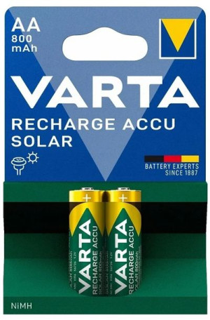 2x Akumulatorki do lamp solarnych Varta AA 800 mAh