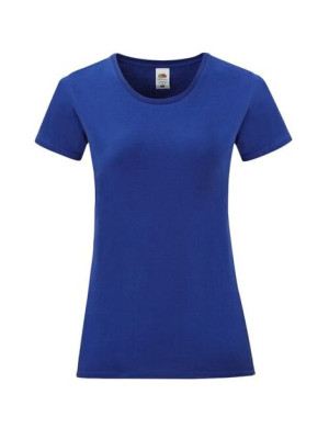 Fruit of the Loom 5PAK - Koszulka damska Iconic Cobalt Blue (CB) XXL