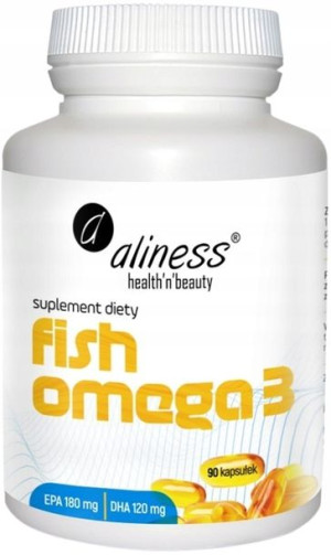 Aliness Fish Omega 3 Epa Dha 180 120mg Naturalny