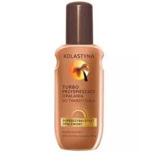 Kolastyna, turbo przyspieszacz opalania do twarzy i ciała, 150 ml