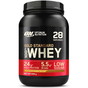 Optimum Nutrition Gold Standard 100% Whey Protein, czekoladowe masło orzec.