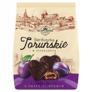 Pierniki w czekoladzie KOPERNIK śliwka 150g