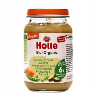 Danie dla Niemowląt Ziemniak, Groszek Bio 190g