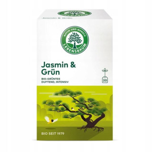 Herbata Zielona Jaśminowa Bio (20x1,5g) 30g Lebens