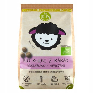 Kulki Orkiszowo Gryczane z Kakao Bez Cukru Bio 160
