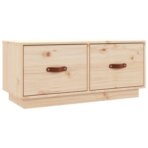 Szafka pod telewizor, 80x34x35 cm, lite drewno sosnowe