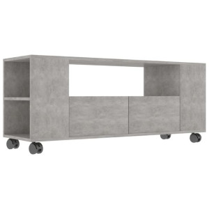 Szafka pod TV, szarość betonu, 120x35x48 cm