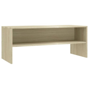 Szafka pod TV, dąb sonoma, 100 x 40 x 40 cm, płyta wiórowa