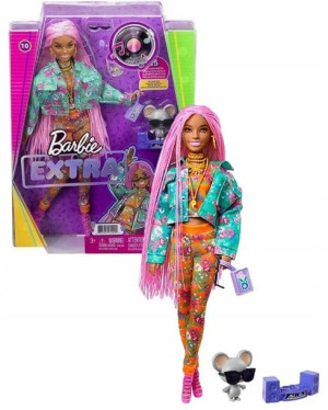 Barbie Extra Modna Lalka z Akcesoriami GXF09