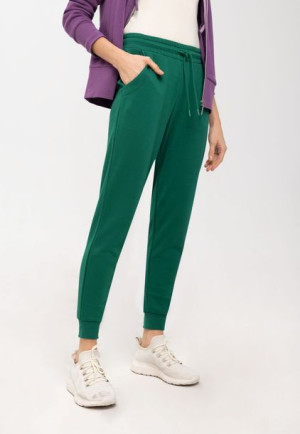 Spodnie Dresowe Zielone Damskie N-alis Xs