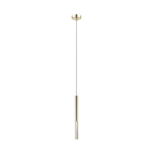 Lampa wisząca złota LED One 1 punktowa P0461-01E-F7F7 - Zuma Line