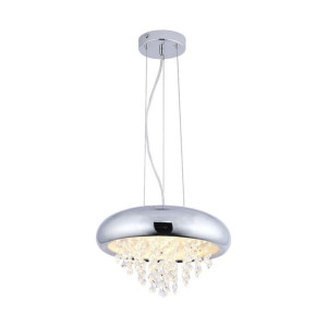 Mont lampa wisząca z kryształkami chrom 18096-L - Zuma Line