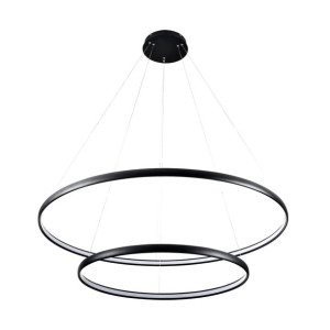 Carlo lampa wisząca czarna LED 4000K PL210503-800+1200-BK Zuma Line