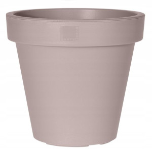 Doniczka Donica Ogrodowa Plastikowa Kremowa 25cm