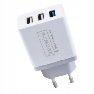Ładowarka Quick Charge 3.0 Szybka 3x Usb Telefon
