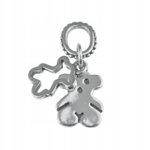 Zawieszka Charms Miś Pr.925