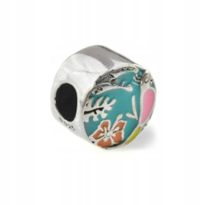 Zawieszka Srebrna Beads Emalia