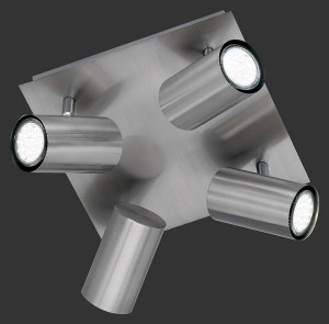 Marley lampa sufitowa srebrna 802430407 Trio