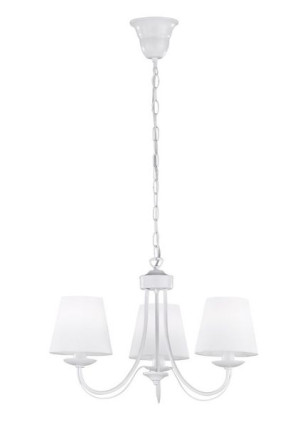 Cortez lampa wisząca biała 110600331 Trio