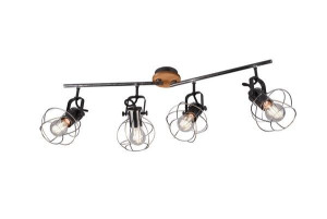 Madras lampa sufitowa srebrna 805300488 Trio