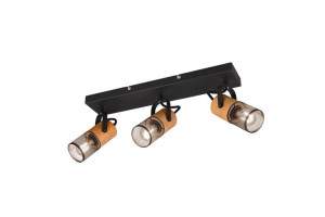 Tosh lampa sufitowa czarna 804300332 Trio