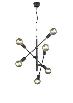 Cross lampa wisząca czarna 306700602 Trio