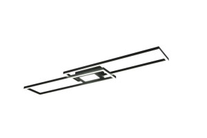 Ganado lampa sufitowa LED czarna 670710532 Trio