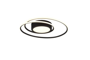 Yava lampa sufitowa czarna LED 672310232 Trio