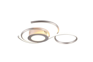 Jive lampa sufitowa srebrna LED ściemnialna 623410207 Trio