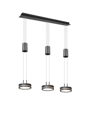 Franklin lampa wisząca antracytowa LED 326510342 Trio