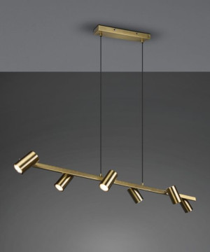 Marley lampa wisząca złota 302400604 Trio