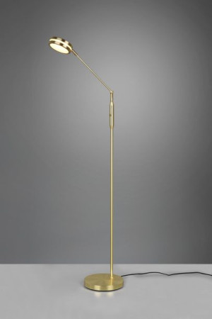 Franklin lampa podłogowa złota LED ściemnialna 426510108 Trio