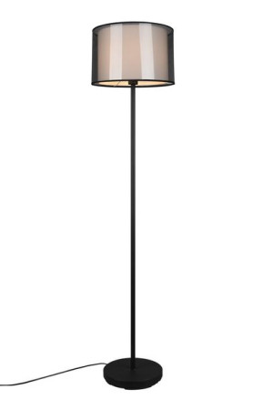 Burton lampa podłogowa czarna 411400132 Trio