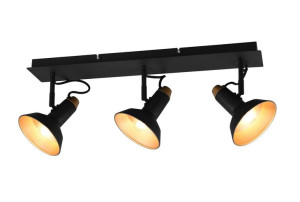 Roxie lampa sufitowa czarna regulowana 811900332 Trio