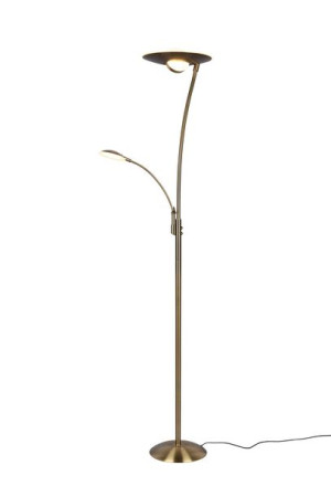 Granby lampa podłogowa mosiężna LED ściemnialna 424310204 Trio