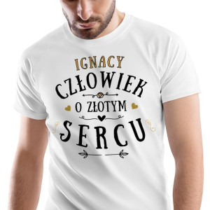 T-Shirt Męski Dla Ignacego Koszulka XL Prezent