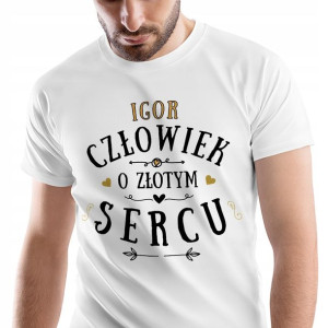 T-Shirt Męski Dla Igora Koszulka S Prezent