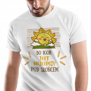 T-Shirt Męski Dla Igora Koszulka S Prezent