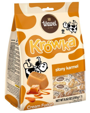Krówki Krówka Słony Karmel Wawel 250g