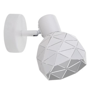 Kinkiet regulowany Reus metalowy biały spot LP-8069/1WS WH - Light Prestige