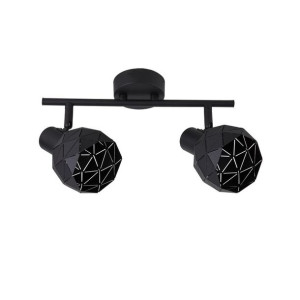Spot regulowany Reus 2 punktowy czarny LP-8069/2WS BK - Light Prestige