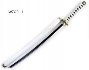 Miecz Samurajski Katana Z Pochwą, Drewno + Abs, 102Cm (Wzór 1)
