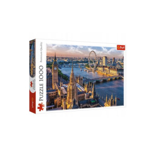 Puzzle Londyn Big Ben London Eye 1000 El Trefl 3+