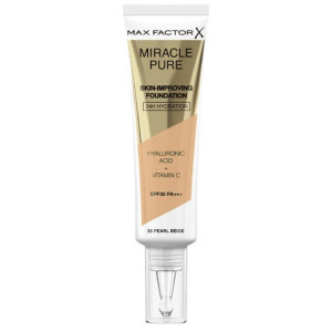 Max Factor Miracle Pure, podkład do skóry, SPF 30, 35 PEARL BEIGE, 30 ml