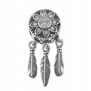 Zawieszka Charms Łapacz Snów Pr.925
