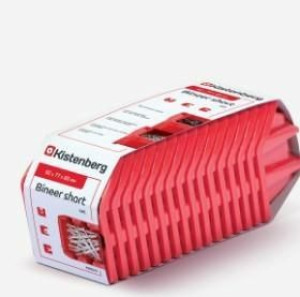 Kuwety 4 Bineer Short 16 Szt. Czerwone 234x77x92mm