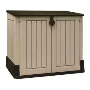 Keter Skrzynia Ogrodowa-balkonowa Midi Beżowo-brązowa 132x71,5x113,5cm