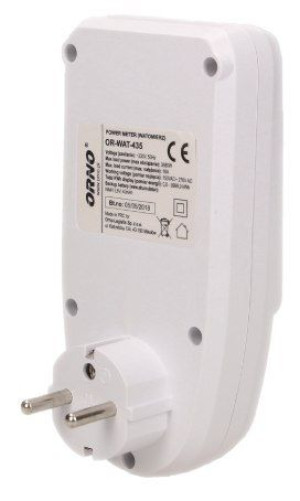Orno Watomierz, Kalkulator Energi Wyświetlacz Lcd